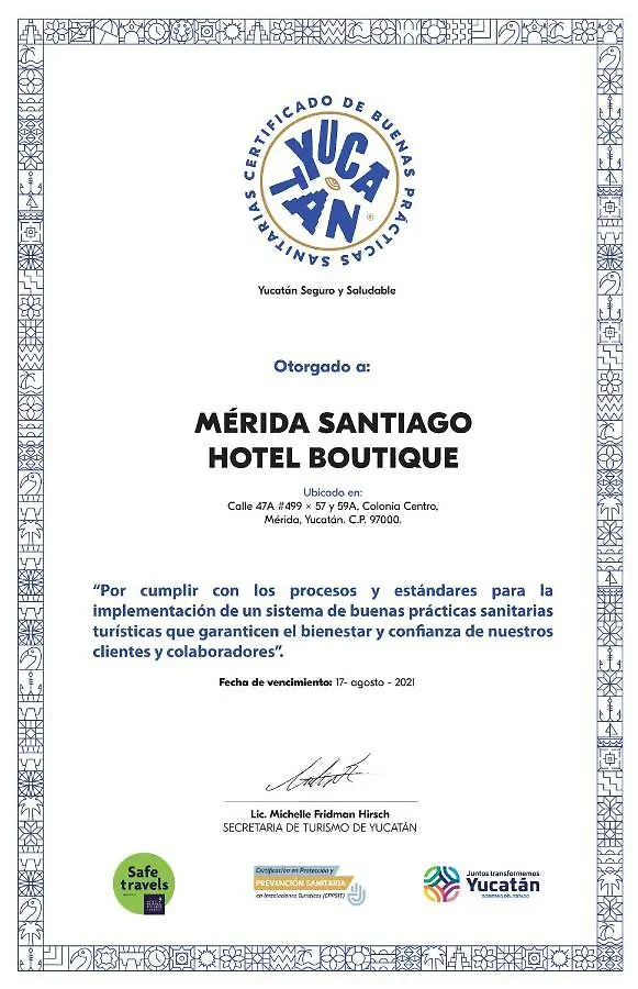 Merida Santiago Hotel Boutique 4*,